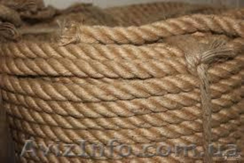 Канат джутовый д.8мм  - <ro>Изображение</ro><ru>Изображение</ru> #4, <ru>Объявление</ru> #1192915