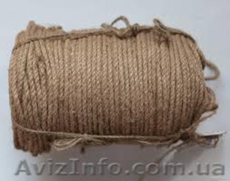 Канат джутовый д.8мм  - <ro>Изображение</ro><ru>Изображение</ru> #3, <ru>Объявление</ru> #1192915