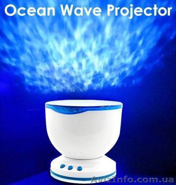 Ночник - проектор со спикером "Морские волны" - <ro>Изображение</ro><ru>Изображение</ru> #1, <ru>Объявление</ru> #1193665