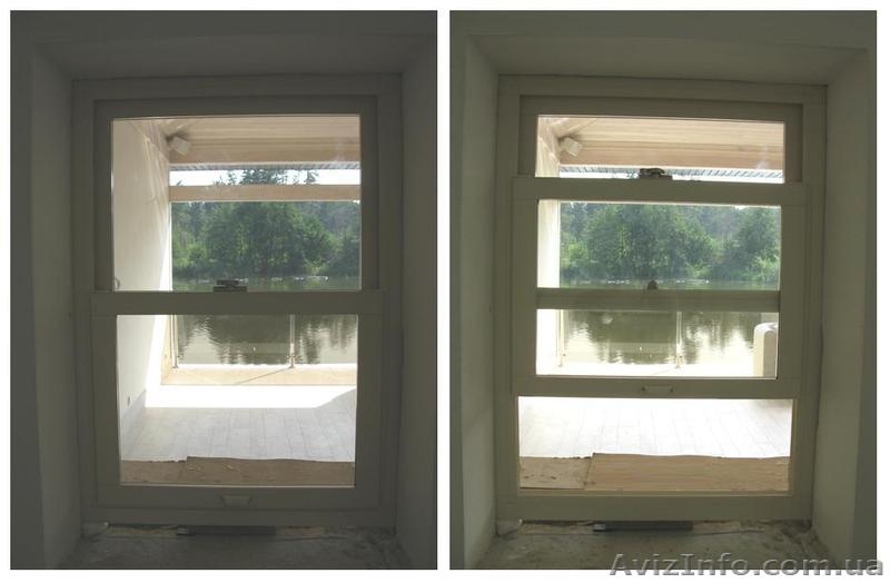 Вертикально-сдвижные окна из металлопластика . - <ro>Изображение</ro><ru>Изображение</ru> #3, <ru>Объявление</ru> #1198406