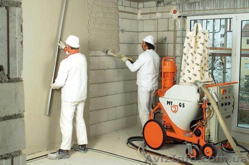 Недорого машинная штукатурка - <ro>Изображение</ro><ru>Изображение</ru> #1, <ru>Объявление</ru> #1198242