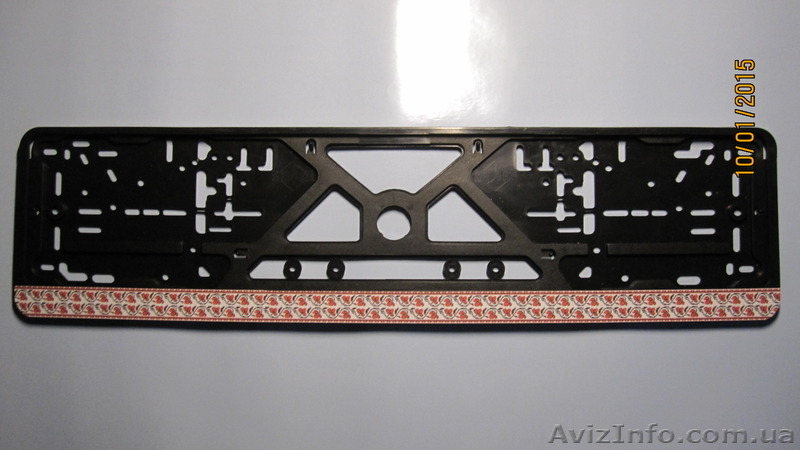 Рамки для номерных знаков с патриотической вышиванкой. - <ro>Изображение</ro><ru>Изображение</ru> #9, <ru>Объявление</ru> #1209370