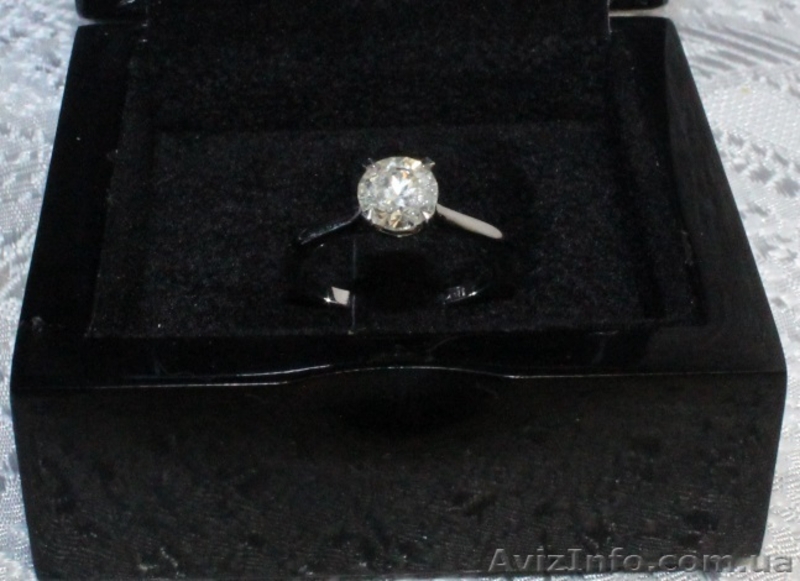 Кольцо с Бриллиантом 1 сt  - <ro>Изображение</ro><ru>Изображение</ru> #6, <ru>Объявление</ru> #1198725