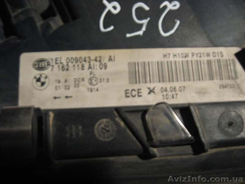 BMW 7 ,Е65, 05-11 фара правая, ксенон (1EL009043-42) - <ro>Изображение</ro><ru>Изображение</ru> #5, <ru>Объявление</ru> #1203849