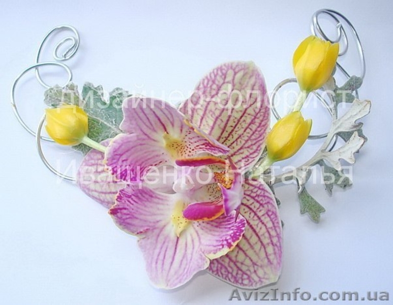 Заколки из искусственных цветов - <ro>Изображение</ro><ru>Изображение</ru> #3, <ru>Объявление</ru> #1217473