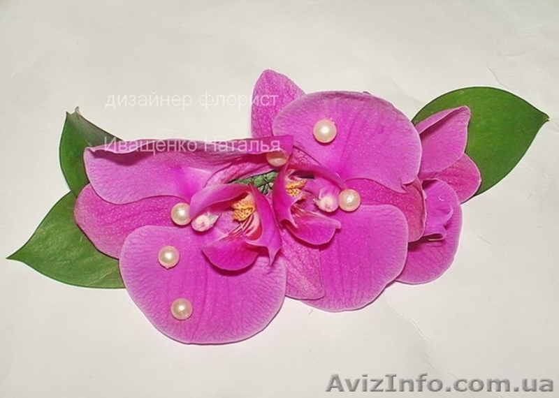 Заколки из искусственных цветов - <ro>Изображение</ro><ru>Изображение</ru> #1, <ru>Объявление</ru> #1217473
