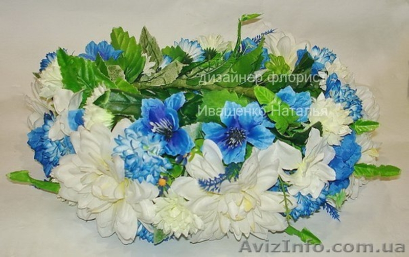 Свадебный венок из цветов - <ro>Изображение</ro><ru>Изображение</ru> #1, <ru>Объявление</ru> #1218469