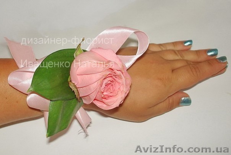 Браслет из живых цветов - <ro>Изображение</ro><ru>Изображение</ru> #3, <ru>Объявление</ru> #1221749