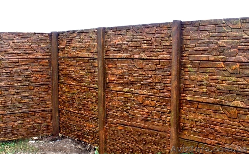 Бетонный еврозабор - <ro>Изображение</ro><ru>Изображение</ru> #5, <ru>Объявление</ru> #1229905