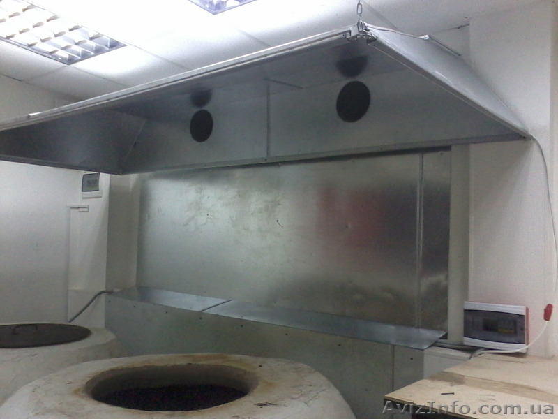 Вытяжка в кафе на кухню. Зонт вытяжной на мангал, тандыр  с оцинковки, нержавейк - <ro>Изображение</ro><ru>Изображение</ru> #7, <ru>Объявление</ru> #1235711