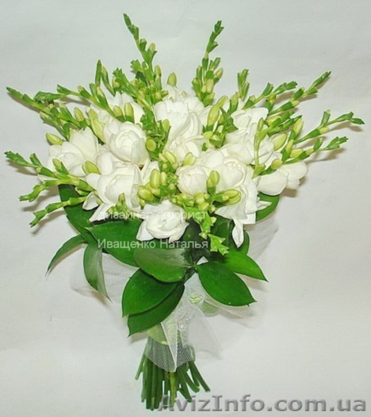 Круглый букет невесты фрезия - <ro>Изображение</ro><ru>Изображение</ru> #3, <ru>Объявление</ru> #1229634