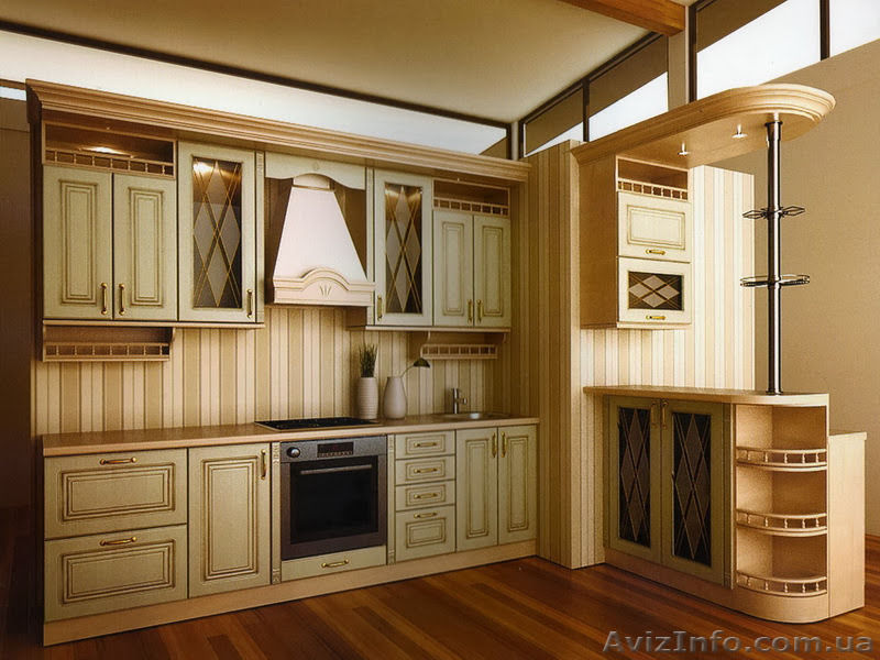 Кухни c патинированными фасадами МДФ.  - <ro>Изображение</ro><ru>Изображение</ru> #6, <ru>Объявление</ru> #1238648