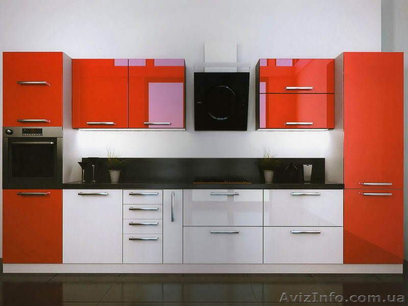 Кухни с глянцевыми фасадами МДФ.  - <ro>Изображение</ro><ru>Изображение</ru> #4, <ru>Объявление</ru> #1238642
