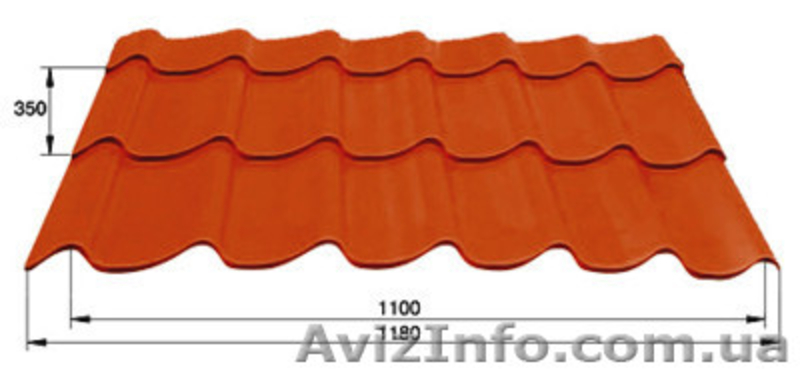 Традиционная металлочерепица Absolut - <ro>Изображение</ro><ru>Изображение</ru> #3, <ru>Объявление</ru> #1256230