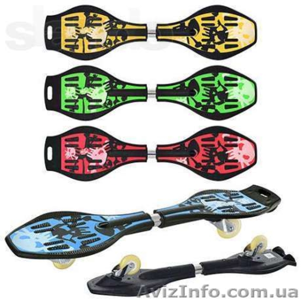 Скейт рипстик Ripstik двухколесный с алюминиевой рамой - <ro>Изображение</ro><ru>Изображение</ru> #2, <ru>Объявление</ru> #1246942