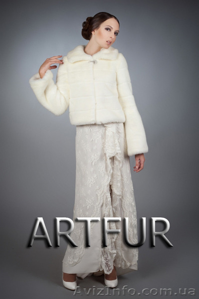 Свадебные шубы, болеро, накидки из эко-меха ARTFUR - <ro>Изображение</ro><ru>Изображение</ru> #7, <ru>Объявление</ru> #1245571