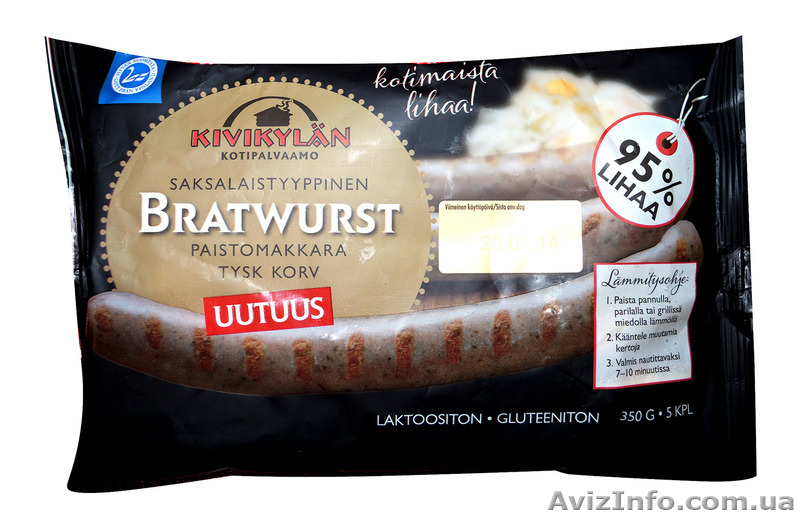 Колбасные изделия, сосиски, сардельки, фрикадельки из Финляндии - <ro>Изображение</ro><ru>Изображение</ru> #7, <ru>Объявление</ru> #1249886
