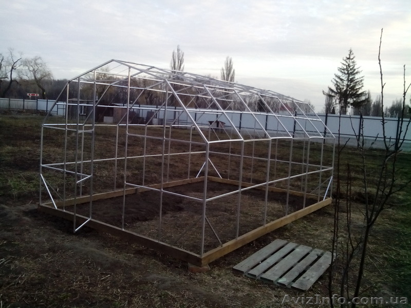 теплица (алюминий + пленка) - <ro>Изображение</ro><ru>Изображение</ru> #2, <ru>Объявление</ru> #1245113
