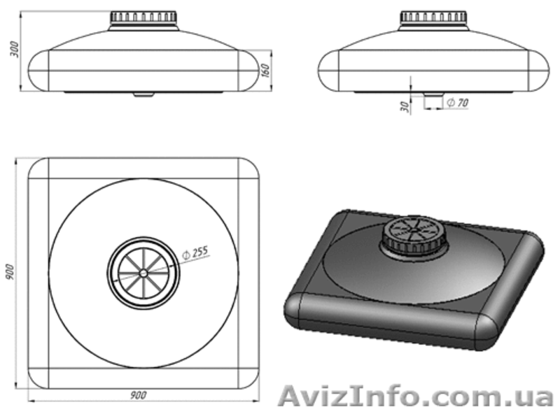 Баки для душа пластиковые,емкость 140 литров - <ro>Изображение</ro><ru>Изображение</ru> #3, <ru>Объявление</ru> #1267919