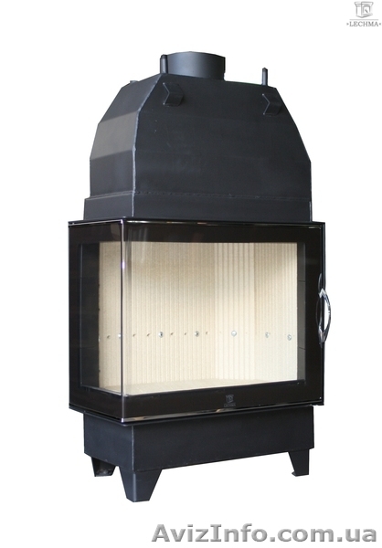 Новинка!Топка с вoдяным контуром фирмы LEСHMA. PL - 500 Green (угловой - <ro>Изображение</ro><ru>Изображение</ru> #1, <ru>Объявление</ru> #1269670