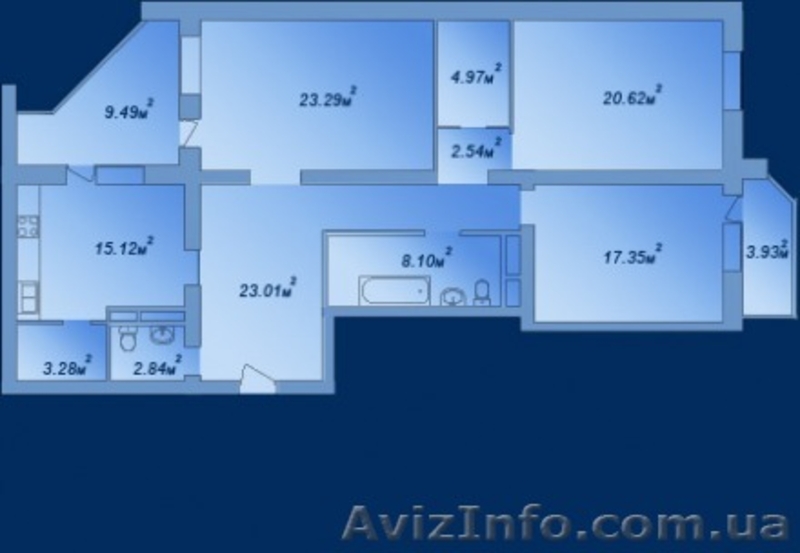 Продам 3-х комнатную квартиру в Киеве шикарную - <ro>Изображение</ro><ru>Изображение</ru> #2, <ru>Объявление</ru> #1263459