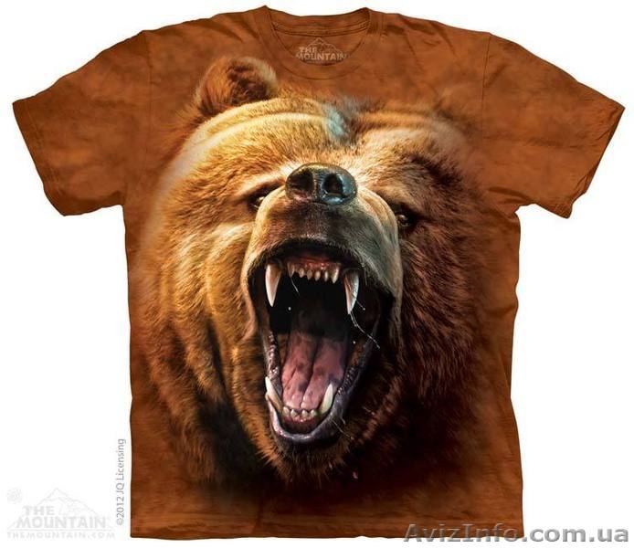Американские футболки MOUNTAIN, экологически чистый хлопок, бесплатная доставка. - <ro>Изображение</ro><ru>Изображение</ru> #1, <ru>Объявление</ru> #1266256