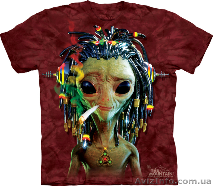 Американские футболки MOUNTAIN, экологически чистый хлопок, бесплатная доставка. - <ro>Изображение</ro><ru>Изображение</ru> #9, <ru>Объявление</ru> #1266256