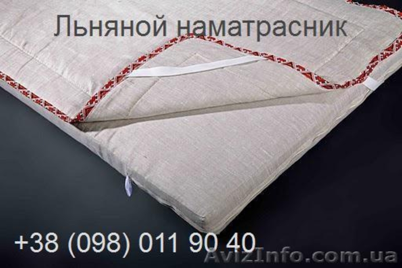 Льняной наматрасник в детскую кровать   - <ro>Изображение</ro><ru>Изображение</ru> #3, <ru>Объявление</ru> #1282361