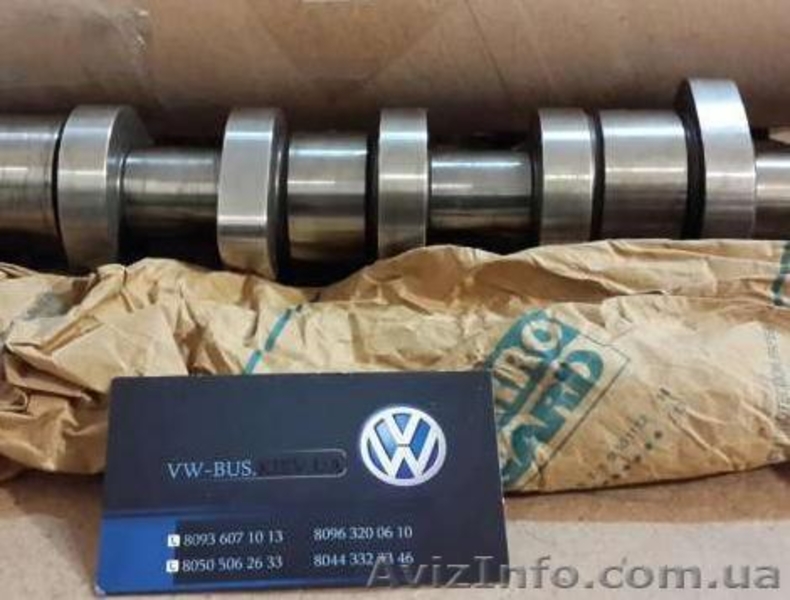 Распредвал Фольксваген VW Tранспортер T5 для двигателя 2.5 и 1.9           - <ro>Изображение</ro><ru>Изображение</ru> #2, <ru>Объявление</ru> #1285794