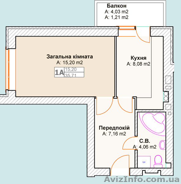Дешевые 1-но, 2-х, 3-х комнатные квартиры под Киевом! - <ro>Изображение</ro><ru>Изображение</ru> #4, <ru>Объявление</ru> #1304845