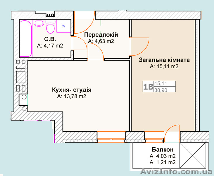 Дешевые 1-но, 2-х, 3-х комнатные квартиры под Киевом! - <ro>Изображение</ro><ru>Изображение</ru> #5, <ru>Объявление</ru> #1304845