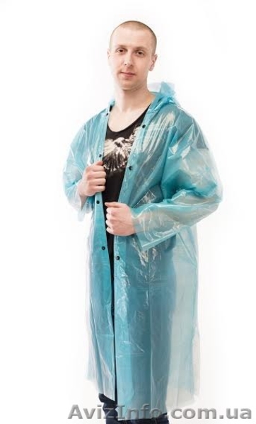 Плащ дождевик на кнопках оптом. Собственное производство. - <ro>Изображение</ro><ru>Изображение</ru> #1, <ru>Объявление</ru> #1298254