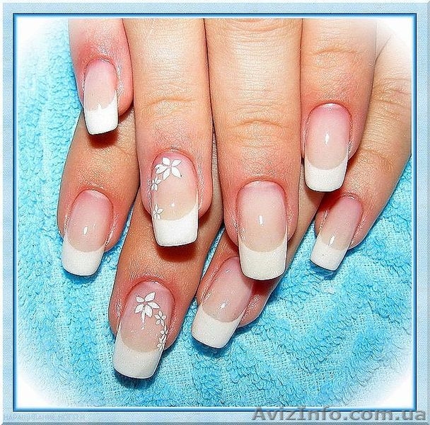 Наращивание ногтей акрилом французский маникюр Дворец Украина - <ro>Изображение</ro><ru>Изображение</ru> #3, <ru>Объявление</ru> #1302934