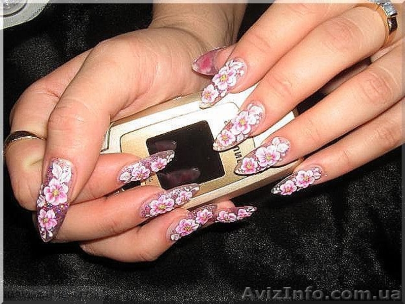 Наращивание ногтей акрилом французский маникюр Дворец Украина - <ro>Изображение</ro><ru>Изображение</ru> #10, <ru>Объявление</ru> #1302934
