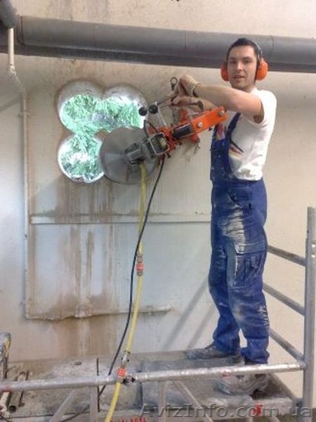 Резка бетона. Бурение отверстий. Демонтаж - <ro>Изображение</ro><ru>Изображение</ru> #3, <ru>Объявление</ru> #1298812