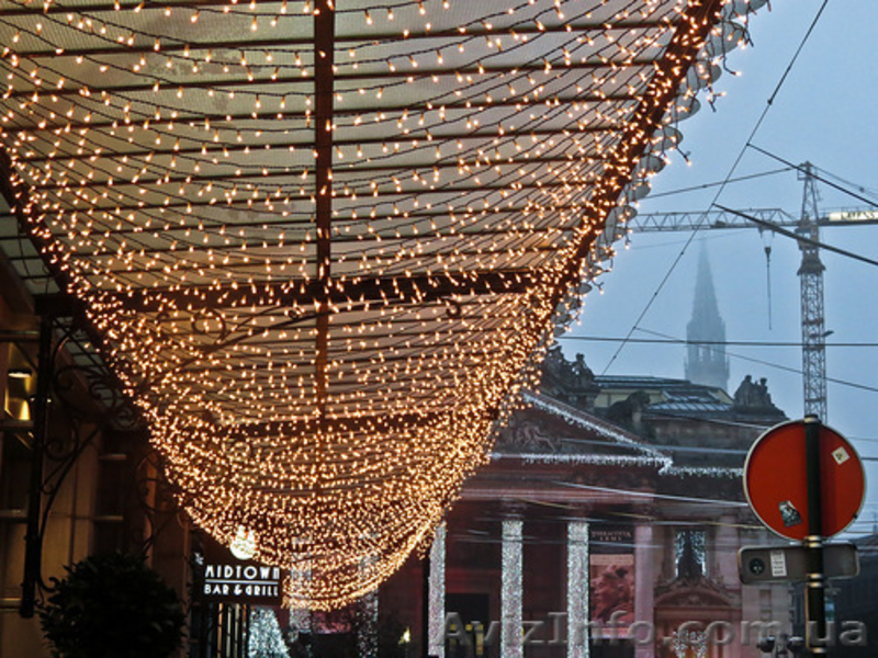 Светодиодная гирлянда нить,наружные гирлянды,световая иллюминация - <ro>Изображение</ro><ru>Изображение</ru> #5, <ru>Объявление</ru> #1317977