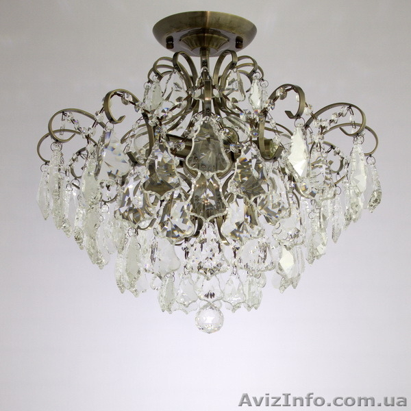 Люстра хрустальная 50179/6 ab/wt - <ro>Изображение</ro><ru>Изображение</ru> #3, <ru>Объявление</ru> #1142606