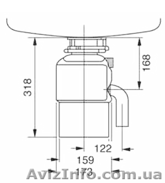Измельчитель пищевых отходов Teka - <ro>Изображение</ro><ru>Изображение</ru> #3, <ru>Объявление</ru> #1311980