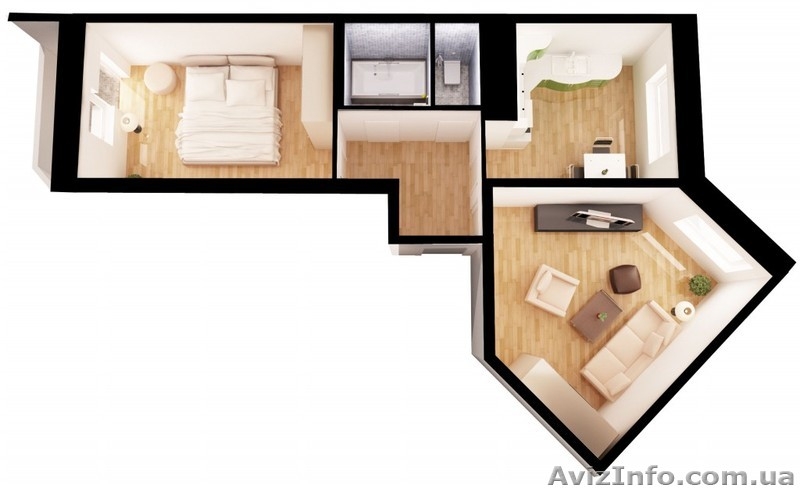 2к квартира с документами в сданном Жилом Комплексе и в строящемся - <ro>Изображение</ro><ru>Изображение</ru> #6, <ru>Объявление</ru> #1312427