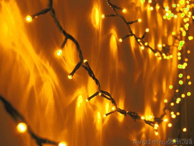 Гирлянда нить светодиодная, светящиеся гирлянды,световое оформление зданий - <ro>Изображение</ro><ru>Изображение</ru> #6, <ru>Объявление</ru> #1317996