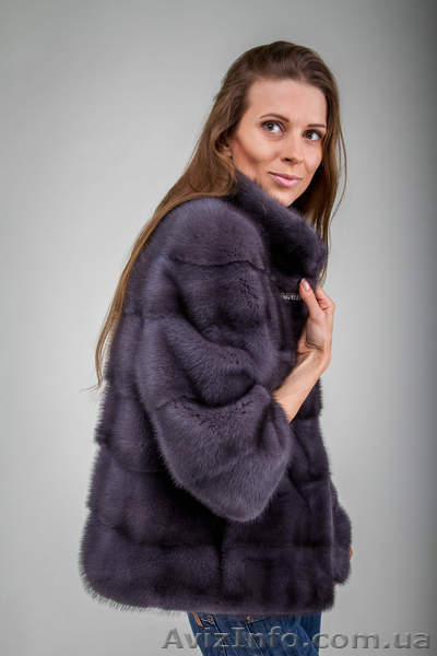 Норковая шуба Премиум класса. Гранит поперечка. - <ro>Изображение</ro><ru>Изображение</ru> #5, <ru>Объявление</ru> #1308582