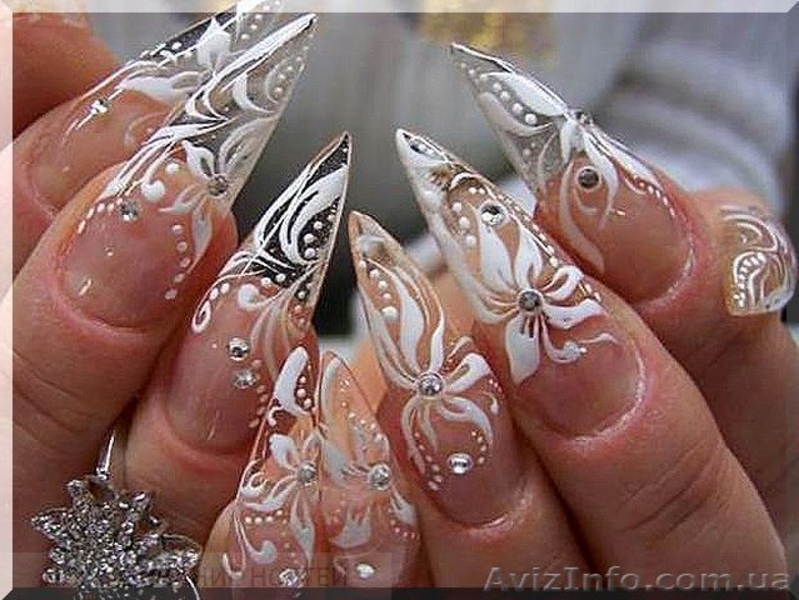 наращивание ногтей лунный френч Оболонь - <ro>Изображение</ro><ru>Изображение</ru> #10, <ru>Объявление</ru> #1309615