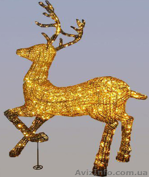 Новогодние подарки , световой олень купить в Киеве  - <ro>Изображение</ro><ru>Изображение</ru> #5, <ru>Объявление</ru> #1318130