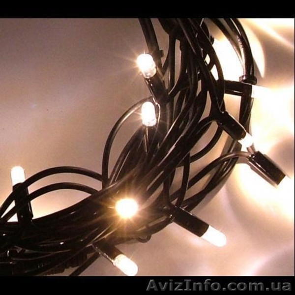 Светодиодная нить,световые гирлянды,праздничная подсветка - <ro>Изображение</ro><ru>Изображение</ru> #3, <ru>Объявление</ru> #1317970