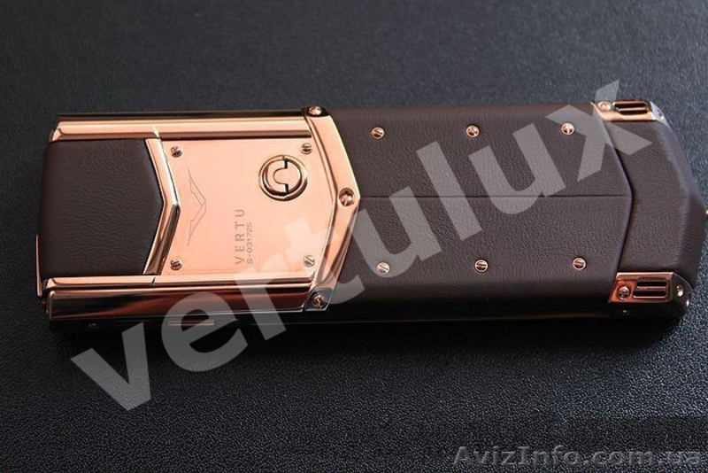 Vertu Signature S Design Chocolate Red Gold, копии Vertu, Vertu Киев - <ro>Изображение</ro><ru>Изображение</ru> #2, <ru>Объявление</ru> #1311733