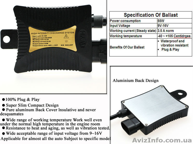 Комплект ксенон 55W H7 5000K HID Xenon - <ro>Изображение</ro><ru>Изображение</ru> #3, <ru>Объявление</ru> #1320302