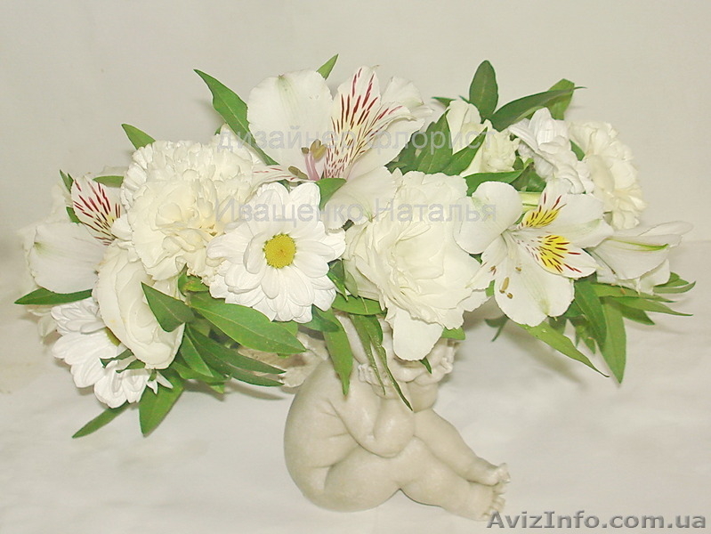 Венок на голову из живых цветов, венок свадебный - <ro>Изображение</ro><ru>Изображение</ru> #4, <ru>Объявление</ru> #1320931