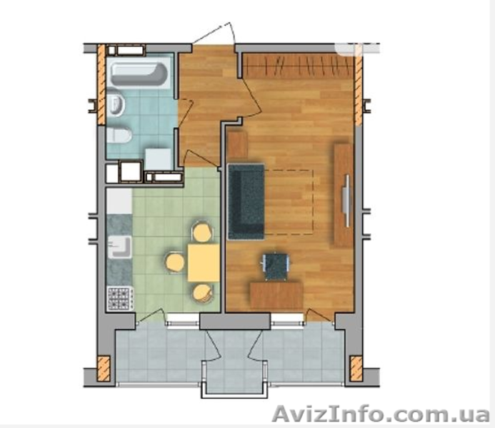 Продам 1-комн.квартиру от собственника - <ro>Изображение</ro><ru>Изображение</ru> #1, <ru>Объявление</ru> #1340148