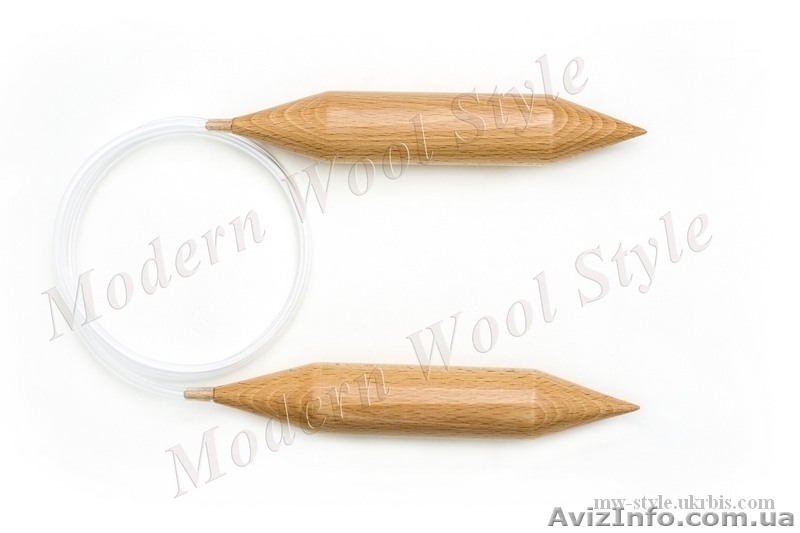 Спицы для вязания круговые буковые. Диаметр 35мм. - <ro>Изображение</ro><ru>Изображение</ru> #1, <ru>Объявление</ru> #1335467