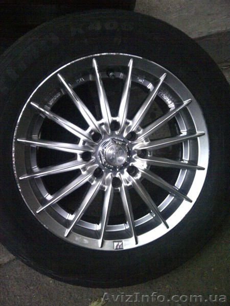 Продаются колеса: диски Racing Wheels R14, резина 185/65/14 - <ro>Изображение</ro><ru>Изображение</ru> #6, <ru>Объявление</ru> #1318240